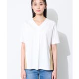 【バックシャン/洗える】ドッキングデザイントップス | THE SHOP TK | 詳細画像10
