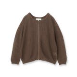 【軽羽織/着映え】メッシュ編みニットブルゾン | THE SHOP TK | 詳細画像1