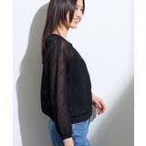 【軽羽織/着映え】メッシュ編みニットブルゾン | THE SHOP TK | 詳細画像6