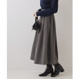 【スッキリ見えが叶う】マイクロスエードタックプリーツ | Couture brooch | 詳細画像5