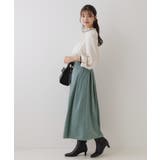 【スッキリ見えが叶う】マイクロスエードタックプリーツ | Couture brooch | 詳細画像21