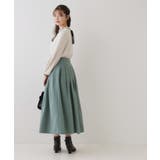 【スッキリ見えが叶う】マイクロスエードタックプリーツ | Couture brooch | 詳細画像22