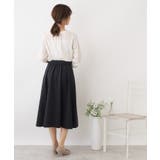 リボン付きタックフレアスカート | Couture brooch | 詳細画像19 