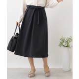 リボン付きタックフレアスカート | Couture brooch | 詳細画像20 