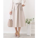 リボン付きタックフレアスカート | Couture brooch | 詳細画像7 