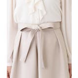 リボン付きタックフレアスカート | Couture brooch | 詳細画像33 