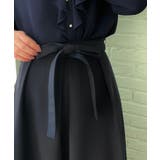 リボン付きタックフレアスカート | Couture brooch | 詳細画像26 