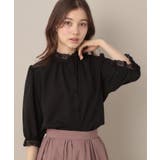 【華やか・大人可愛い・5分袖】エンブロレース前後2WAYブラウス | Couture brooch | 詳細画像22
