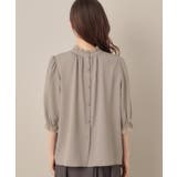 【華やか・大人可愛い・5分袖】エンブロレース前後2WAYブラウス | Couture brooch | 詳細画像52