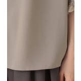 【華やか・大人可愛い・5分袖】エンブロレース前後2WAYブラウス | Couture brooch | 詳細画像56