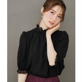 【華やか・大人可愛い・5分袖】エンブロレース前後2WAYブラウス | Couture brooch | 詳細画像26