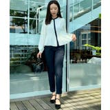 ポイントパール調ハイパーストレッチパンツ | Couture brooch | 詳細画像17