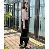 【らくちん・キレイ見え】リボンハイパーストレッチパンツ | Couture brooch | 詳細画像18 