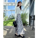 【大人可愛い・リボン取り外し可】前後2WAYラメリブ シアープチフリルニット | Couture brooch | 詳細画像13 