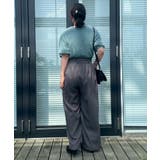 【着映え・5分袖・フェミニン】ラメフェザー半袖ニット | Couture brooch | 詳細画像22