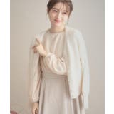 【ふわふわ/前後2WAY】フェザーカーディトップス | Couture brooch | 詳細画像64