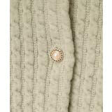 【大人可愛い・きれいめ・通勤】ケーブルカーディガン | Couture brooch | 詳細画像47 