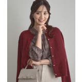 【大人可愛い・きれいめ・通勤】ケーブルカーディガン | Couture brooch | 詳細画像40 