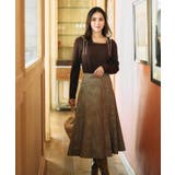 【着映え・フェミニン・高見え】配色リボン総針ニットトップス | Couture brooch | 詳細画像35 