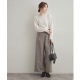 【前後2WAY】スパンコールラメフェザー ニット | Couture brooch | 詳細画像1