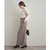 【前後2WAY】スパンコールラメフェザー ニット | Couture brooch | 詳細画像2