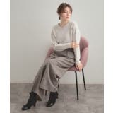 【前後2WAY】スパンコールラメフェザー ニット | Couture brooch | 詳細画像4