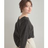 【前後2WAY】スパンコールラメフェザー ニット | Couture brooch | 詳細画像25