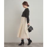 【前後2WAY】スパンコールラメフェザー ニット | Couture brooch | 詳細画像18