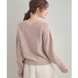 【前後2WAY】スパンコールラメフェザー ニット | Couture brooch | 詳細画像53