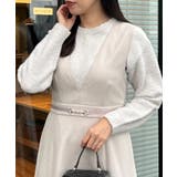 【前後2WAY】スパンコールラメフェザー ニット | Couture brooch | 詳細画像16