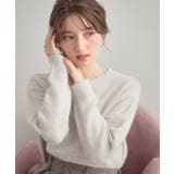 【前後2WAY】スパンコールラメフェザー ニット | Couture brooch | 詳細画像9