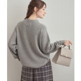 【ゆるふわ・通勤】リッシュアンゴラ バックパール調ニット | Couture brooch | 詳細画像19 