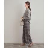 【ゆるふわ・通勤】リッシュアンゴラ バックパール調ニット | Couture brooch | 詳細画像14 