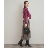 【ゆるふわ・通勤】リッシュアンゴラ バックパール調ニット | Couture brooch | 詳細画像35 