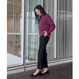 【ゆるふわ・通勤】リッシュアンゴラ バックパール調ニット | Couture brooch | 詳細画像40 