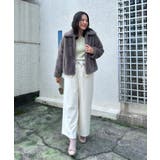 【ふわふわ・上品】ミンクフェイクファーアウター | Couture brooch | 詳細画像7 