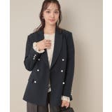 【高見え・きれいめ・通勤】レースカフス パール調釦テーラードジャケット | Couture brooch | 詳細画像6 