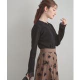 【着映え・フェミニン・通勤】レース衿カフス付きリブニット | Couture brooch | 詳細画像38