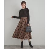 【着映え・フェミニン・通勤】レース衿カフス付きリブニット | Couture brooch | 詳細画像33