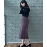 【着映え・フェミニン・通勤】レース衿カフス付きリブニット | Couture brooch | 詳細画像44