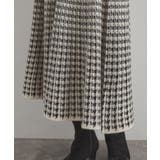 【クラシカル・大人上品】千鳥ジャカードニットプリーツスカート | Couture brooch | 詳細画像28 