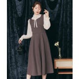 【帯電防止・通勤】ハートネック フレアージャンスカ | Couture brooch | 詳細画像11 