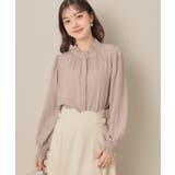 【フェミニン・通勤】タイ付きピコフリルブラウス | Couture brooch | 詳細画像34 