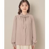 【フェミニン・通勤】タイ付きピコフリルブラウス | Couture brooch | 詳細画像50 