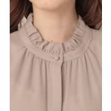 【フェミニン・通勤】タイ付きピコフリルブラウス | Couture brooch | 詳細画像54 