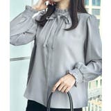 【フェミニン・通勤】タイ付きピコフリルブラウス | Couture brooch | 詳細画像29 