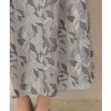 【花柄・きれいめ・通勤】リンドウエンブロメッシュスカート | Couture brooch | 詳細画像32