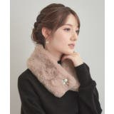 エコファービジューパール調ティペット | Couture brooch | 詳細画像6
