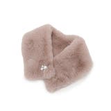 ピンク(071) | エコファービジューパール調ティペット | Couture brooch