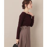 【マシンウォッシャブル・通勤・大人可愛い】ハートネックテレコプルオーバー | Couture brooch | 詳細画像20 